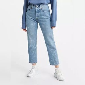 501 CROPPED TAPER WOMEN'S JEANS size 26